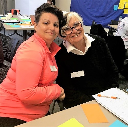 Marija Lemnic and Sue Healy OAM from WIC Steering Group