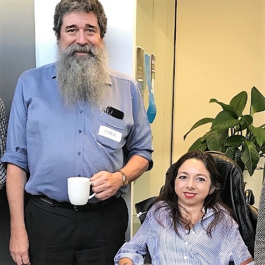 Mark Beanland from Valmar and Renee Heaton from WIC Steering Group